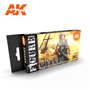 AK Interactive VIETNAM GREEN AND CAMOUFLAGE COLORS 3G