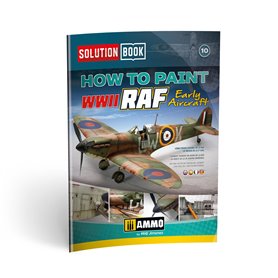 Ammo of MIG Książka HOW TO PAINT WWII RAF EARLY AIRCRAFT