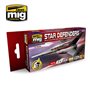 Ammo of MIG Zestaw farb STAR DEFENDERS SCI-FI COLORS