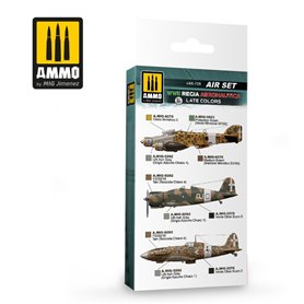 Ammo of MIG Zestaw farb WWII REGIA AERONAUTICA LATE COLORS