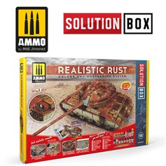 Ammo of MIG Zestaw SOLUTION BOX - REALISTIC RUST