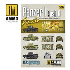 Ammo of MIG PANZER I AUSF. A. DECALS 1/16