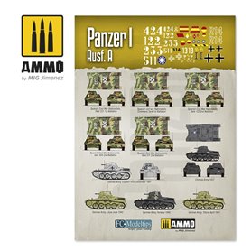 Ammo of MIG PANZER I AUSF. A. DECALS 1/16