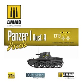 Ammo of MIG PANZER I AUSF. A. DECALS 1/16