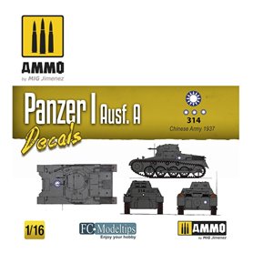 Ammo of MIG PANZER I AUSF. A. DECALS 1/16