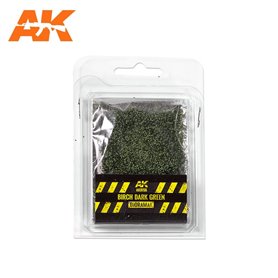 AK Interactive BIRCH DARK GREEN LEAVES - 28 mm. 1/72 (B