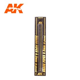 AK Interactive BRASS PIPES 0,3mm, 5 units