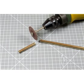 AK Interactive Mosiężne pręty BRASS PIPES 0.2mm - 2szt.