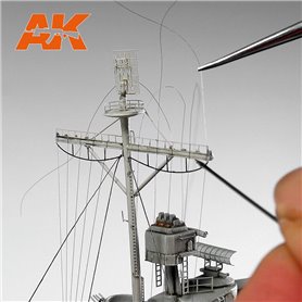 AK Interactive ELASTIC RIGGING BOBBINMEGA-THIN