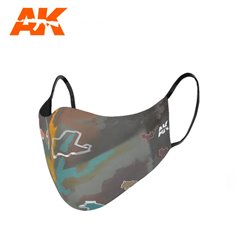 AK Interactive Maska FACE MASK URBAN CAMOUFLAGE 01