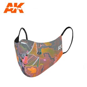 AK Interactive Face Mask Urban Camouflage 02