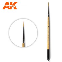 AK Interactive Pędzelek PREMIUM SIBERIAN KOLINSKY BRUSH - rozmiar 1