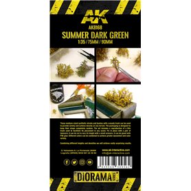 AK Interactive SUMMER DARK GREEN SHRUBBERIES