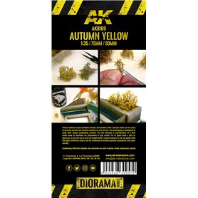 AK Interactive AUTUMN YELLOW SHRUBBERIES