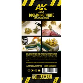 AK Interactive Krzaki BLOMMING YELLOW SHRUBBERIES