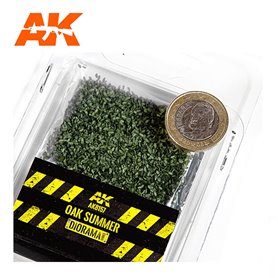 AK Interactive OAK SUMMER LEAVES� - 28 mm. 1/72 (Bag 7