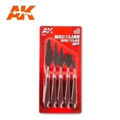 AK Interactive Zestaw szpatułek MODELING SPATULAS SET