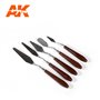 AK Interactive MODELING SPATULAS SET