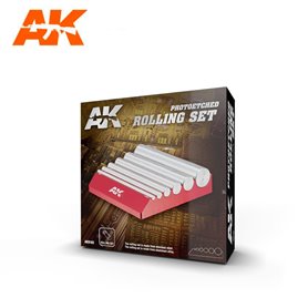 AK Interactive PHOTO ETCHED ROLLING SET