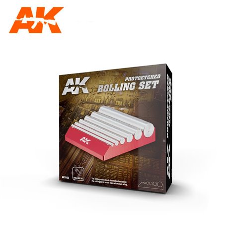 AK Interactive PHOTO ETCHED ROLLING SET
