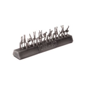 ION MODEL 1:350 Figurki KRIEGSMARINE - CHILLING ON DECK - 73szt.