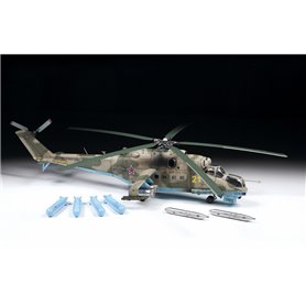 Zvezda 4812 Soviet Attack Helicopter MI-24P