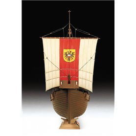 Zvezda 9018 Medieval Ship Hansa Kogge