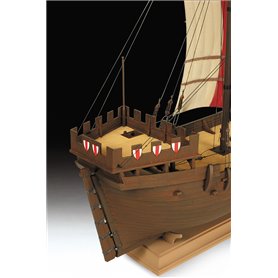 Zvezda 9018 Medieval Ship Hansa Kogge
