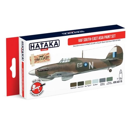 Hataka AS115 RAF South-East Asia paint set