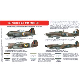 Hataka AS115 RAF South-East Asia paint set