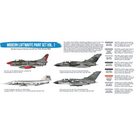 Hataka BS48 BLUE-LINE Zestaw farb MODERN LUFTWAFFE VOL.1