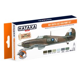 Hataka CS115 ORANGE-LINE Zestaw farb RAF SOUTH-EAST ASIA