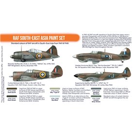 Hataka CS115 ORANGE-LINE Zestaw farb RAF SOUTH-EAST ASIA