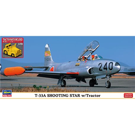 Hasegawa 02363 T-33A Shooting Star w/Tractor