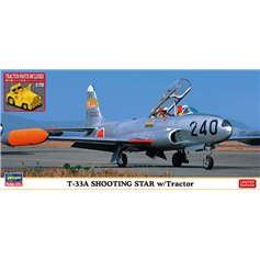 Hasegawa 1:72 T-33A Shooting Star + TRACTOR - LIMITED EDITION