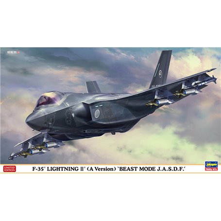 Hasegawa 02366 F-35A Lightning II (A Version) Beast Mode J.A.S.D.F. Limited Edition