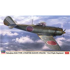 Hasegawa 07501 Nakajima Ki84 Type 4 Fighter Hayate (Frank) 73rd Flight Regiment