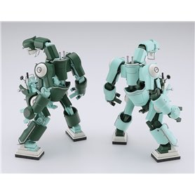Hasegawa CW21-64521 CHUBU 01 "Light Green & Green" Lightweight Mechatrobot