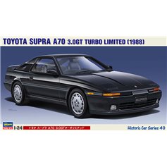 Hasegawa 1:24 Toyota Supra A70 3.0GT - 1988 TURBO LIMITED