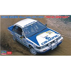 Hasegawa 1:24 Nissan Bluebird 4Door Sedan SSS-R (U12) - 1988 ALL JAPAN RALLY - LIMITED EDITION