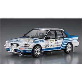 Hasegawa 20470 Nissan Bluebird 4Door Sedan SSS-R (U12) - 1988 All Japan Rally