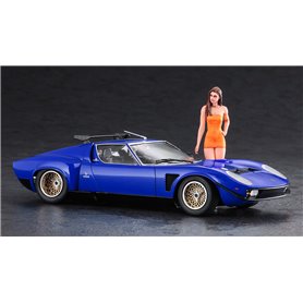 Hasegawa 20472 Lamborghini Jota SVR w/Italian Girl's Figure