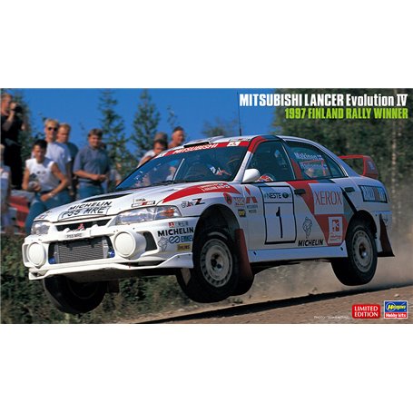 Hasegawa 20480 Mitsubishi Lancer Evolution IV 1997 Finland Rally Winner