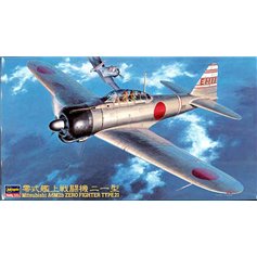 Hasegawa 1:48 Mitsubishi A6M2b Zero Fighter Type21
