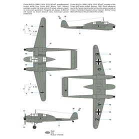 Special Hobby 72430 Focke Wulf Fw 189B-0/B-1 "Luftwaffe Trainer"