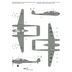 Special Hobby 72430 Focke Wulf Fw 189B-0/B-1 "Luftwaffe Trainer"