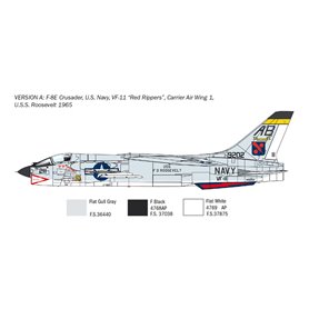 Italeri 1456 F-8E Crusader