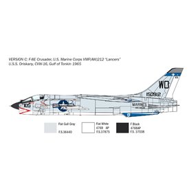 Italeri 1456 F-8E Crusader