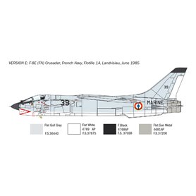 Italeri 1456 F-8E Crusader