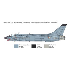Italeri 1456 F-8E Crusader
